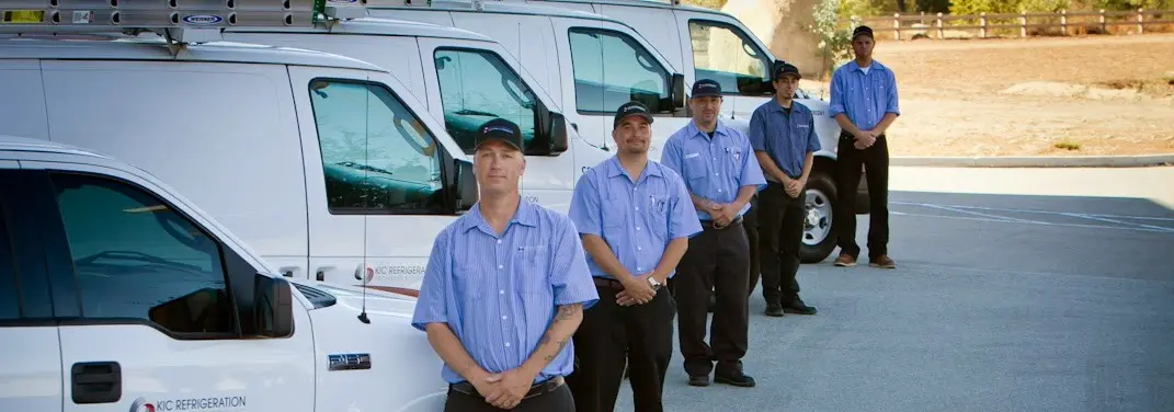 KIC Refrigeration crew ready for Mini Split Repair jobs across Madera